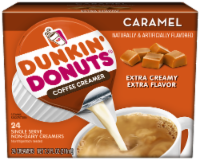 Dunkin' Donuts Caramel Non-Dairy Single-Serve Creamers Perspective: Main