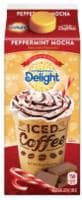 International Delight Peppermint Mocha Iced Coffee Perspective: front