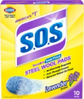 S.O.S. Lavender Steel Wool Soap Pads Perspective: Main