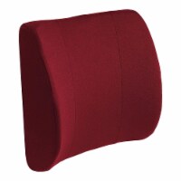 DMI Lumbar Seat Cushion Burgundy Foam Aids to Daily Living 555-7921-0700 - 1 Ct