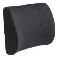 DMI Lumbar Seat Cushion Black Foam Aids to Daily Living 555-7921-0200 - 1 Ct