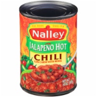 Nalley Jalapeno Hot Chili con Carne with Beans