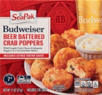 SeaPak Budweiser Beer Battered Crab Poppers