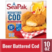 SeaPak Beer Battered Frozen Cod Perspective: Main