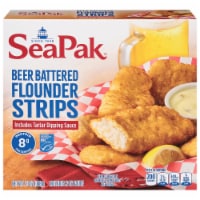 SeaPak™ Beer Battered Flounder Strips Perspective: Main