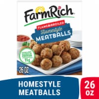 Farm Rich® Flmae Broiled Homestyle Beef & Pork Frozen Meatballs