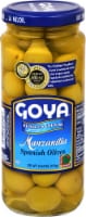 Goya Reduced Sodium Manzanilla Spanish Olives Perspective: Main