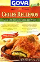 Goya Chiles Rellenos Mexican Style Stuffed Peppers Perspective: Main
