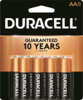 Duracell Coppertop AA Alkaline Batteries Perspective: Main