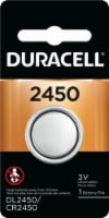 Duracell® 2450 Lithium Coin Cell Battery Perspective: Main