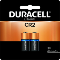 Duracell® Ultra Photo Lithium CR2 Batteries Perspective: Main