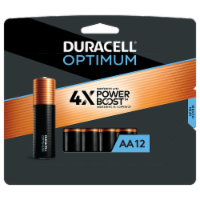 Duracell® Optimum AA Batteries - 12 Pack