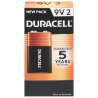 Duracell® Alkaline 9V2 Battery Perspective: Main
