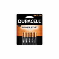 Duracell® Power Boost CopperTop Alkaline AAA Batteries, 10/Pack MN2400B10Z