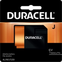 Duracell 6V J Cell Alkaline Photo Battery, 7K67Bpk (1 Battery)