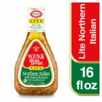 Ken's Steak House Lite Northern Italian with Basil& Romano Salad Dressing & Marinade