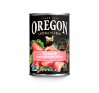 Oregon Specialty Fruit Rhubarb Slices in Extra Light Syrup Perspective: Main