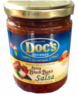 Doc's Gourmet Spicy Black Bean Salsa Perspective: Main