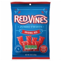 Red Vines Original Red Licorice Candy Jumbo Twists Perspective: Main