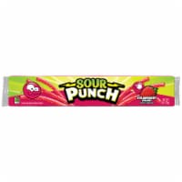 Sour Punch Fruit Flavored Strawberry Candy Straws