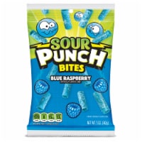 Sour Punch Chewy Blue Raspberry Candy Bites