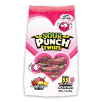 Sour Punch® Twists Assorted Valentines Candy Gusseted Bag Perspective: Main