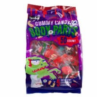 Frankford® Gummy Body Parts Stand Up Candy Bag Perspective: Main