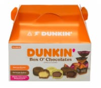 Frankford® Dunkin'® Box O' Chocolates Holiday Candy Perspective: Main