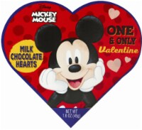 Disney Mickey Mouse Milk Chocolates in Heart Shaped Box Perspective: Main