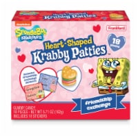 Nickelodeon Spongebob Squarepants Heart-Shaped Krabby Patties Gummy Candy Perspective: Main