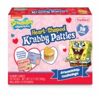 Nickelodeon Spongebob Squarepants Heart-Shaped Krabby Patties Gummy Candy Perspective: Main