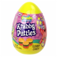 Frankford Sponge Bob Squarepants Krabby Patties™ Gummy Easter Candy Egg Perspective: Main