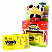 PEEPS® Bunny Farm House Plush Gift Set Perspective: Main