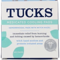 Tucks Medicated Hemorrhoid Cooling Pads, 40 ct - Kroger