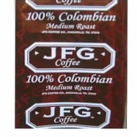 JFG Medium Roast 100 Percent Colombian Portion Pack Coffee, 1.75 Ounce -- 72 per case.
