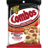 Combos Baked Snacks Pepperoni Pizza Cracker Perspective: Main