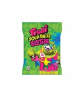 Trolli Sour Bright Sloths Tropical Fruit Gummi Candy 4.25 oz. - Case Of: 1;