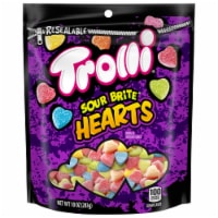 Trolli® Sour Brite® Hearts Valentine's Candy Bag Perspective: Main