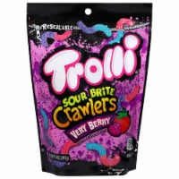 Trolli® Sour Brite Crawlers® Very Berry Candy Bag Perspective: Main