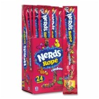 Nerds Rainbow Rope Candy, 24 count of 1.65oz ropes Perspective: Main