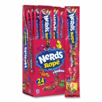 Nerds Rainbow Rope Candy, 24 count of 1.65oz ropes Perspective: Main