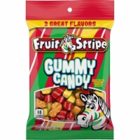 Fruit Stripe 6038558 3.25 oz Lemon, Cherry & Tangerine Gummy Candy - Pack of 12