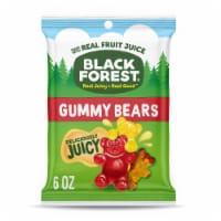 Black Forest Gummy Fruit Flavor Bears Bag Perspective: Main