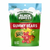 Black Forest Gummy Fruit Flavor Bears Resealable Bag Perspective: Main