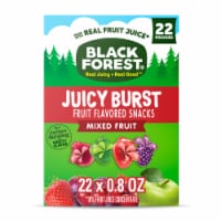 Black Forest Juicy Burst Mixed Fruit Flavored Snacks