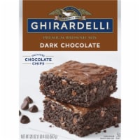 Ghirardelli® Dark Chocolate Premium Brownie Mix Perspective: Main