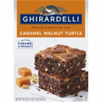 Ghirardelli® Caramel Walnut Turtle Brownie Mix