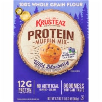 Krusteaz® Protein Wild Blueberry Muffin Mix Perspective: Main
