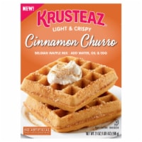 Krusteaz® Light and Crispy Cinnamon Churro Belgian Waffle Mix