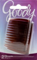 Goody® Mock Tortoise Side Combs